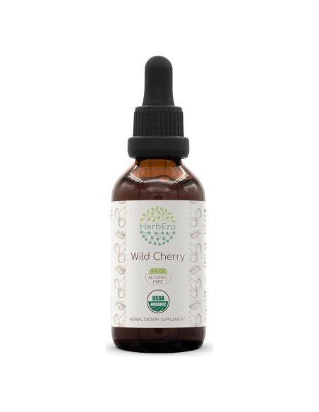 Tintura Orgánica de Cereza Silvestre HerbEra 59 ml - Extracto Natural