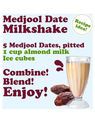 Dátiles Medjool 907g Food to Live - Crudos, Veganos, No GMO