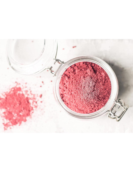 Polvo de Fresa Orgánico Food to Live 170g - Sin OGM, Liofilizado