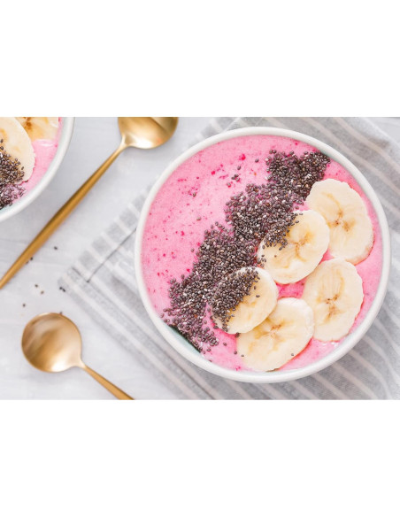 Polvo de Fresa Orgánico Food to Live 170g - Sin OGM, Liofilizado