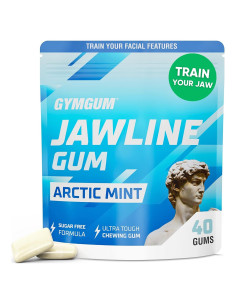 Chicle de Mandíbula GYMGUM Menta Ártica 40 Unidades