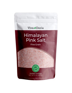 Sal Rosa del Himalaya Viva Doria, Grano Fino, 907 g