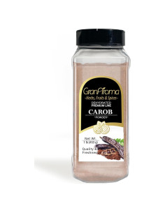 GranAroma Polvo de Algarrobo 453.6g - Alternativa al Cacao