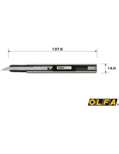 Cuchillo de Utilidad OLFA Ltd-05 Hoja Plegable 136mm 2