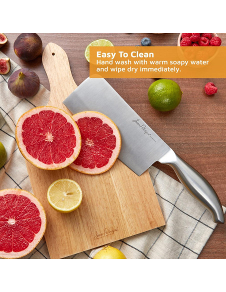 Cuchillo de Carnicero Jean-Patrique 17cm Acero Inoxidable Forjado