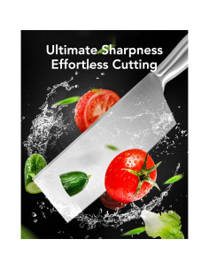 Juego de Cuchillos de Chef TILIBEIKA 6 Piezas Acero Inoxidable 2