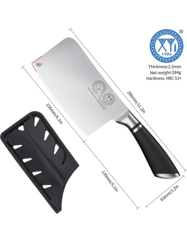 Cuchillo de Cocina Profesional XYJ 15.24 cm Acero Inoxidable