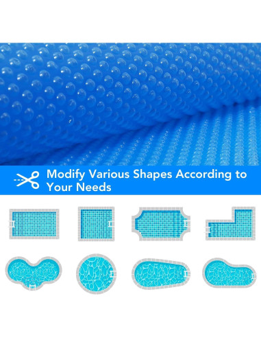 Cubierta Solar para Piscina EliteEdge 20x40 pies 14 mil