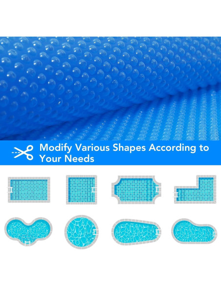 Cubierta Solar para Piscina EliteEdge 20x40 pies 14 mil