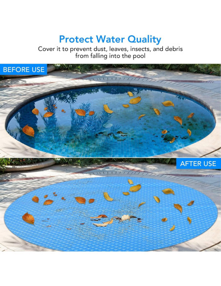 Cubierta Solar para Piscina EliteEdge 20x40 pies 14 mil