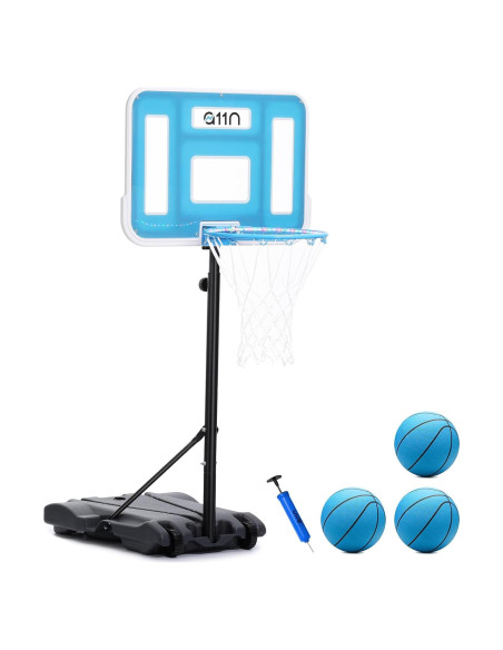Aro de Baloncesto Acuático A11N SPORTS LED Ajustable 41.91 cm