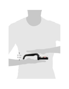 Afilador de Agua Cerámico Global Cutlery G-91/BW - Negro 2