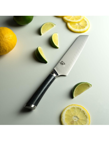 Cuchillo de Utilidad Shun Shiranami 16.5 cm Doble Núcleo VG10 VG2