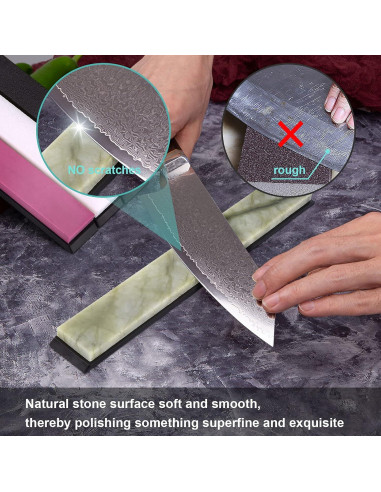 Piedra de Afilado Profesional IMAGE 4PCS 3000/6000/8000/10000