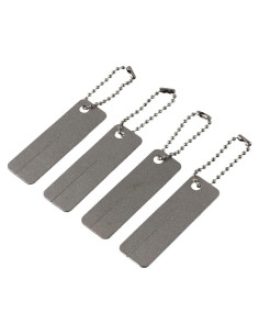 4 Afiladores de Diamante Portátiles iuniq para Cuchillos y Anzuelos