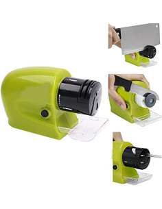 Afilador de cuchillos eléctrico Aqur2020 2 etapas 13x8 cm 2