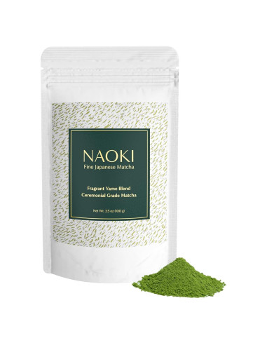 Matcha Verde en Polvo Ceremonial Naoki Yame 100g - Sabor Dulce