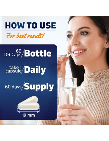 Vitamatic Akkermansia Muciniphila 60 Cápsulas Salud Intestinal