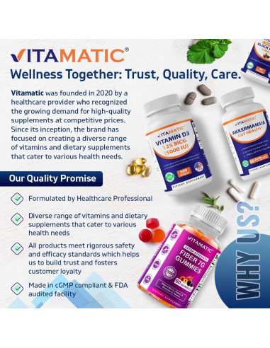 Vitamatic Akkermansia Muciniphila 60 Cápsulas Salud Intestinal