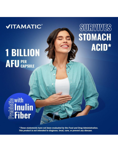 Vitamatic Akkermansia Muciniphila 60 Cápsulas Salud Intestinal