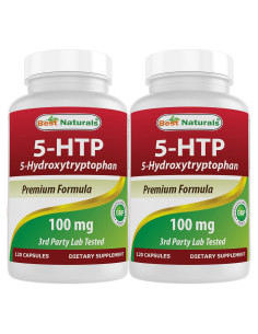 Cápsulas 5-HTP 100 mg Mejores Naturales - 120 Unidades