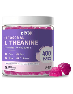 Gomitas Liposomales L-Teanina Elysx 400mg Sabor Arándano 60 Unid