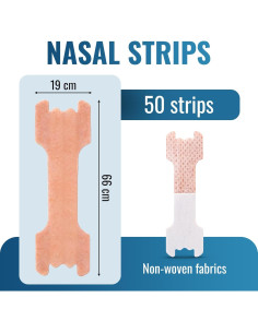Tiras Nasales Antirronquidos Chic Derma 50 Piezas 2
