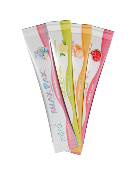 Polvo de Kava Instantáneo Mitra9 - Paquete Variado 10 Stick