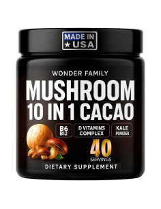 Polvo de Hongo Instantáneo 10:1 Wonder Family 40 Porciones
