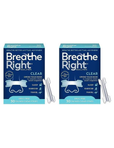 Tiras Nasales Breathe Right Original | Pequeño/Mediano | Alivio Congestión