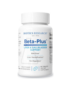Suplemento Digestivo Biotics Research Beta-Plus 90 Tabs
