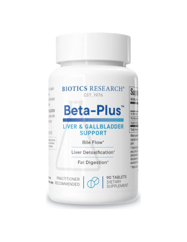 Suplemento Digestivo Biotics Research Beta-Plus 90 Tabs
