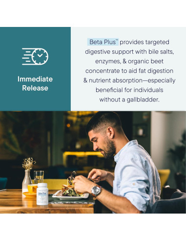 Suplemento Digestivo Biotics Research Beta-Plus 90 Tabs