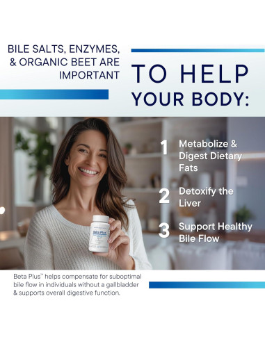 Suplemento Digestivo Biotics Research Beta-Plus 90 Tabs