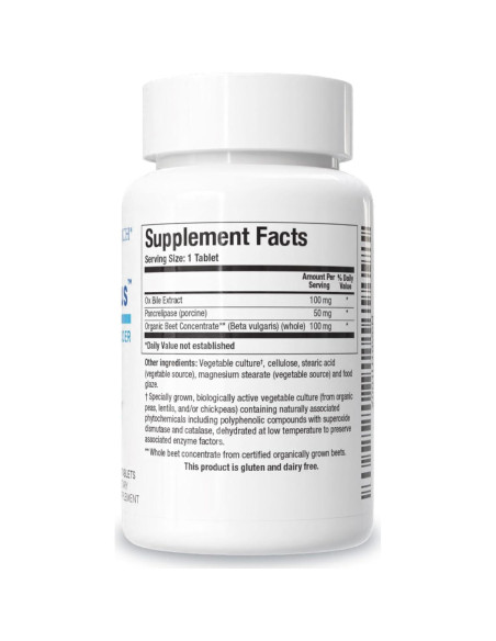 Suplemento Digestivo Biotics Research Beta-Plus 90 Tabs