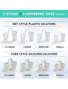 Dilatador Nasal Anti Ronquidos CINWAUVO 8 Conos Ajustables 2