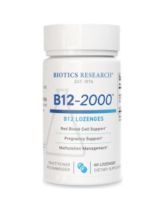 Biotics Research B12-2000 y Biomega-1000 Omega-3 60 Pastillas 2