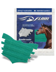 Tiras Nasales FLAIR para Caballos - Mejora Respiración 6 Pzas 2