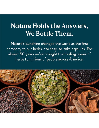 Cápsulas Digestivas Nature's Sunshine CLT-X 100 Unidades