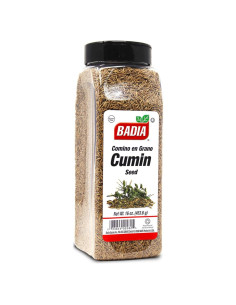 Semillas de Comino Badia 453.6 g - Especias Aromáticas para Cocinar
