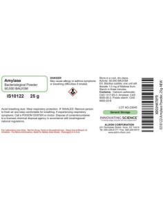 Polvo de Amilasa Innovating Science 25g - Enzima Hidrolítica 2