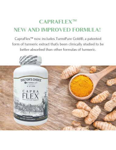Suplemento Articular CapraFlex Mt. Capra | 120 Cápsulas