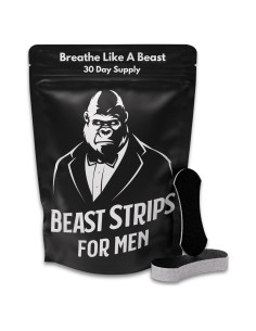 Tiras Nasales Beast Strips 30 Piezas Extra-Fuerte
