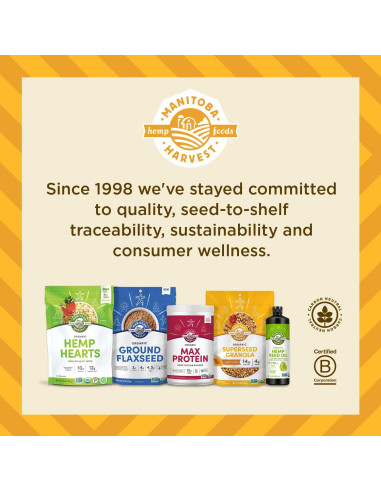 Granola Orgánica Manitoba Harvest Hemp Yeah! Miel y Avena 283.5 g