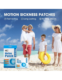 Parche para Mareo MQ 30 Piezas Sin Somnolencia 72H 2