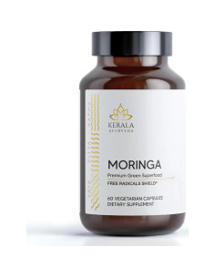 Cápsulas de Moringa Kerala Ayurveda 450 mg - 60 Unidades 2