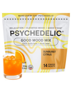 Mezcla de Bebida Calmante Kava Psychedelic Water 14 Palitos