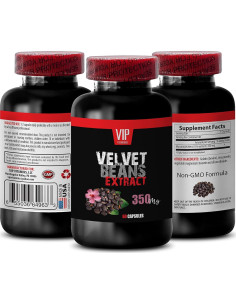 Suplemento Mucuna Pruriens VIP Vitaminas 120 Cápsulas 2