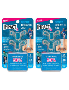 Dilatador Nasal SleepRight Sport para Atletas - 2 Piezas