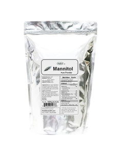 Polvo de Manitol Puro NuSci 1000g - Edulcorante Alternativo